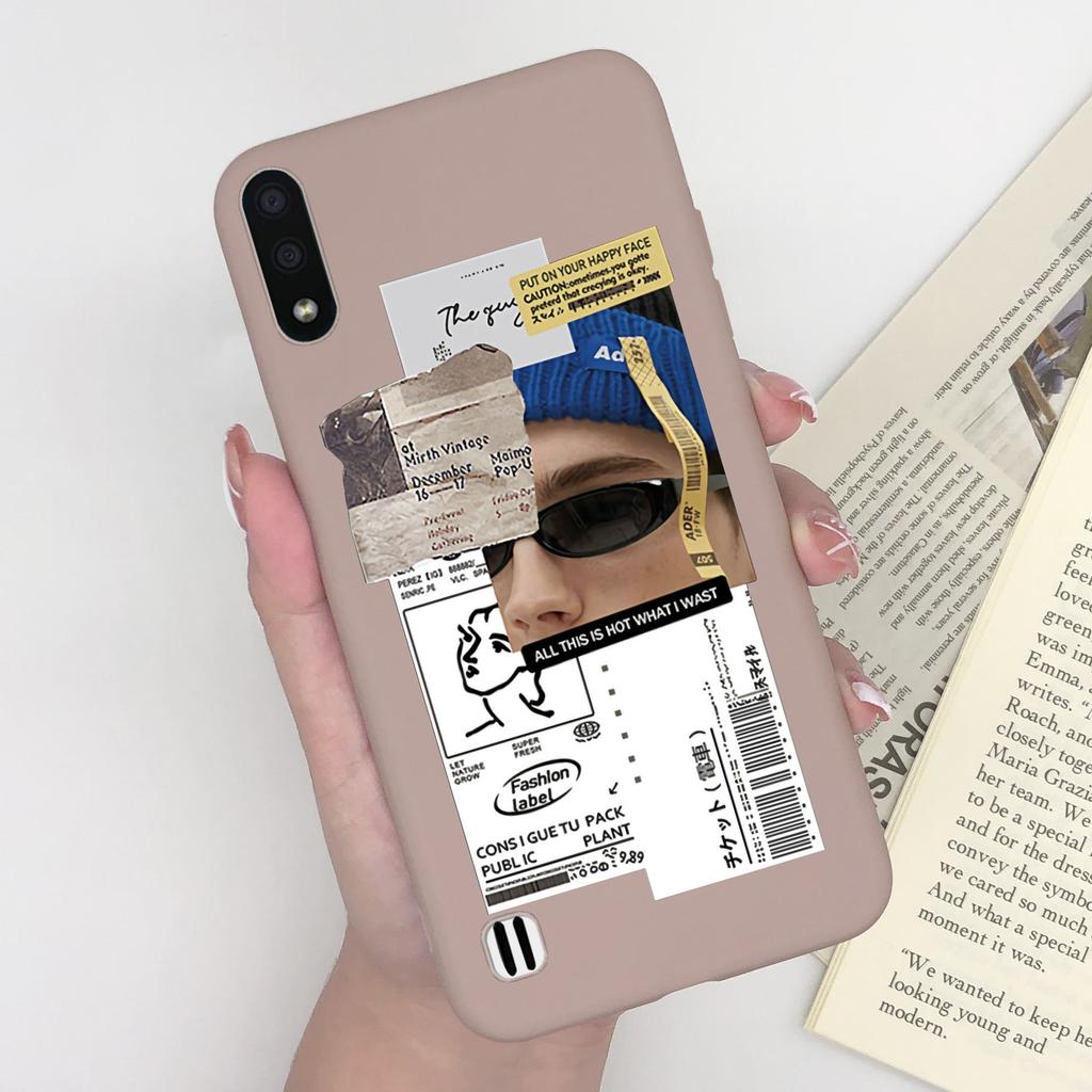 Für Hülle Samsung galaxy A01 core Hülle Samsung M01 core A 01 Hülle Silikon Rückseite Weiche Handyhülle für Samsung galaxy A01 core Hülle