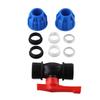 PE Ball Valve Stop Tap Valve Water Pipe Compression Fitting High-quality Plastic