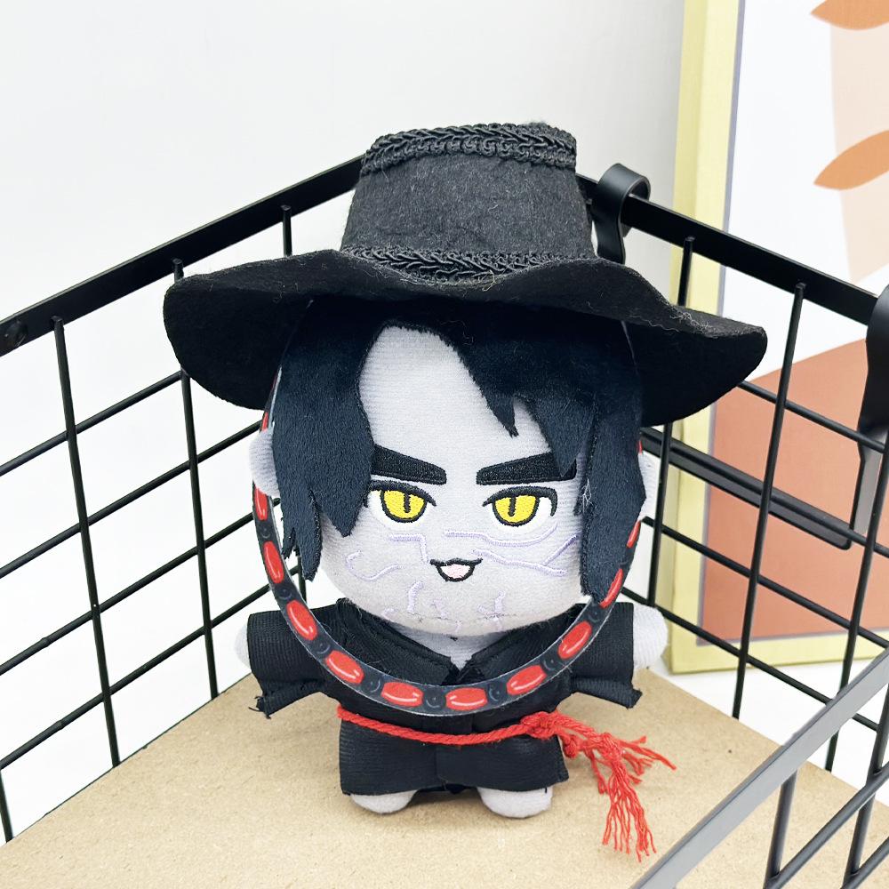 Kawaii Kpop Demon Hunters Bird Movie Peripheral Toy Jinu Plush Handsome and Lovely Jinu Birthday Halloween Gift for Kids Girls