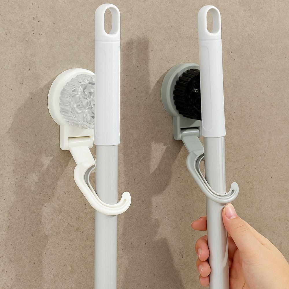 3pcs Wall Hanging Mop Storage Rack Strong Holder Mop Organizer Broom Holder  Bathroom Storage