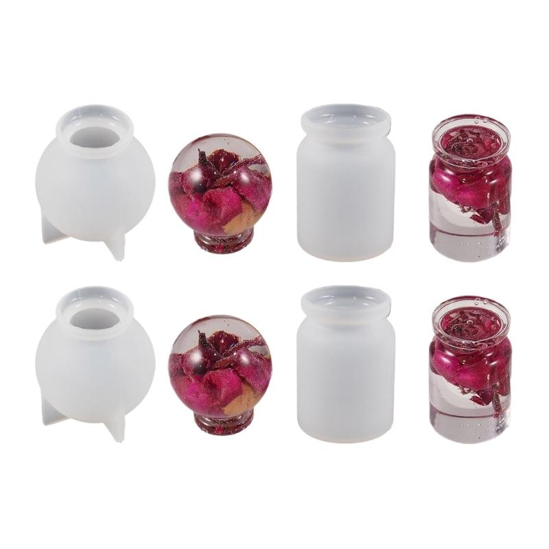 Silikon-Bastelformen, lebensmittelechte Flaschen, geformte Silikon-Tonformen, Silikonmaterial, perfekt für Heimwerkerarbeiten und Backen