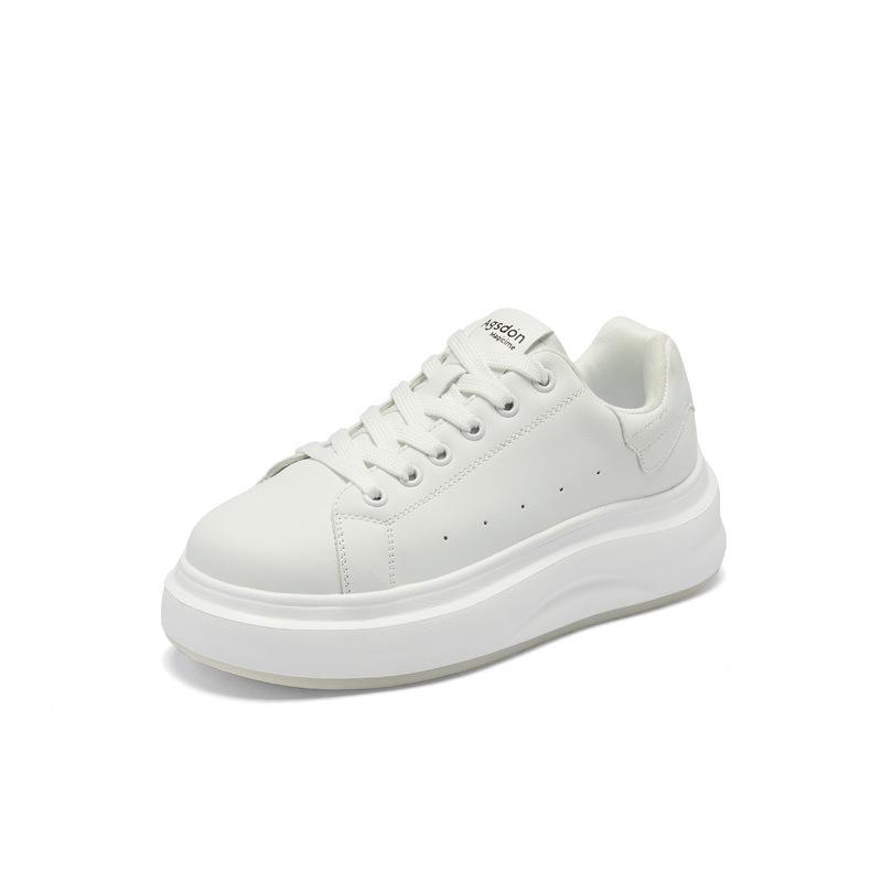 Augustine small white shoes women's 2025 new autumn fashion student board shoes platform wormwood insoles casual shoes