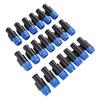 4 Pole Speaker Connector Fit for Speakon NL4FC High Power Speaker Professional Amplifier Twist Lock Plug 20pcs