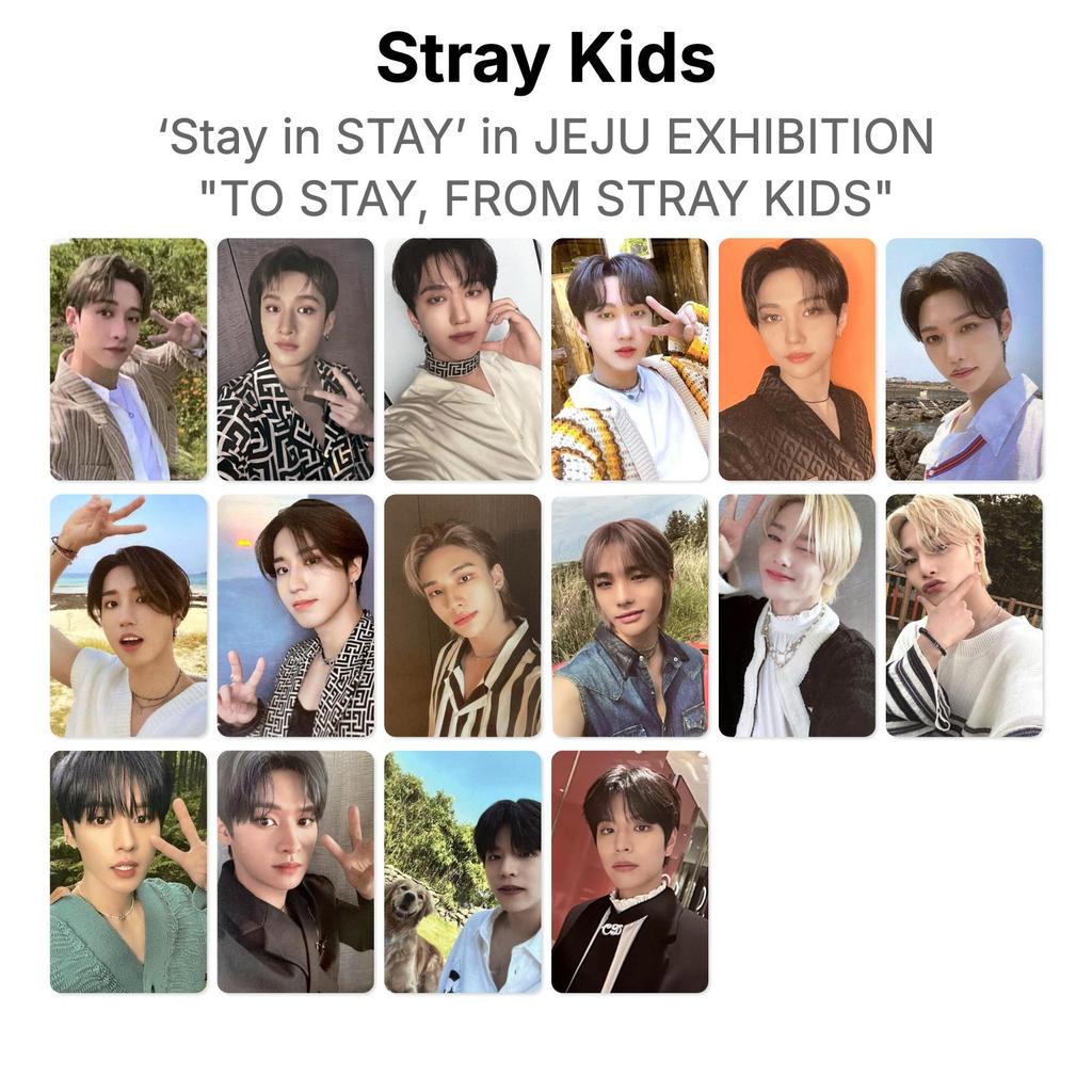 Stray Kids ‘Stay In STAY’ In JEJU EXHIBITION "TO STAY, FROM STRAY KIDS" Official Photocard