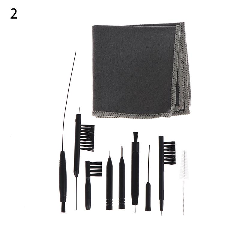 1 Set Hearing Aid Cleaning Tool Hearing Aids Cleaning Kit Brush Vent Cleaner Cleaning Wire With Magnet And Wax Loop Cleaning Set