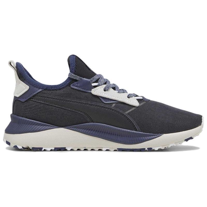 PUMA Pacer Future Unisex Low Top Casual Shoes Black Blue 393468-01