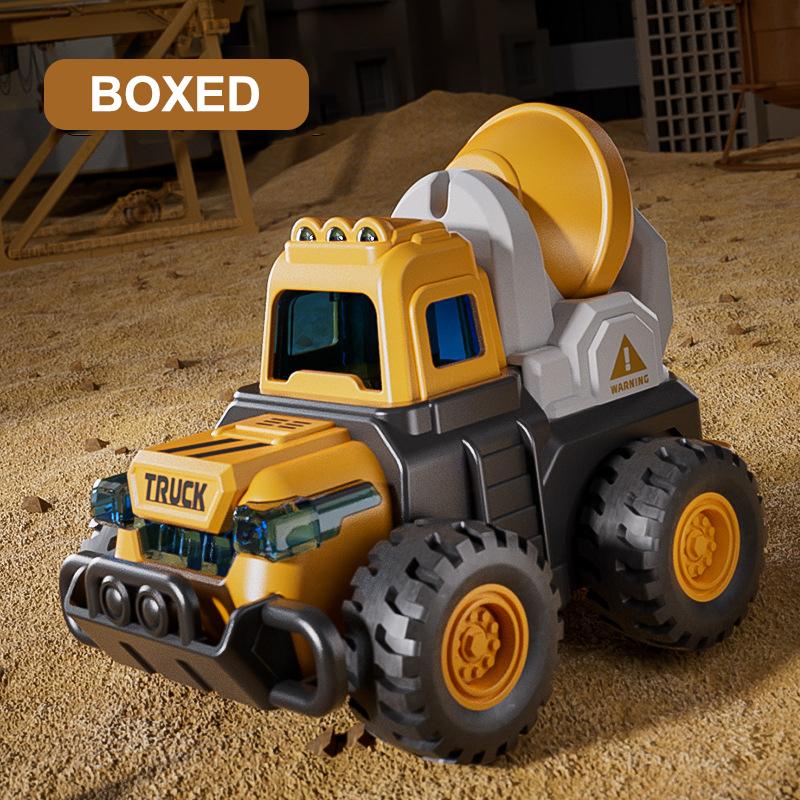 1:55 Diecast City Truck Diecast Model Fire Sanitation Engineering Car Inertial Play Vehicle Educational Toys For Children Gift