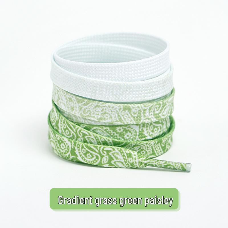 Шнурки с цветком кешью для Air Force 1, парусиновых туфель и кроссовок Dunk – Унисекс