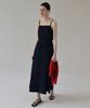 Keullaepeu Summer Wool Long Dress_Navy