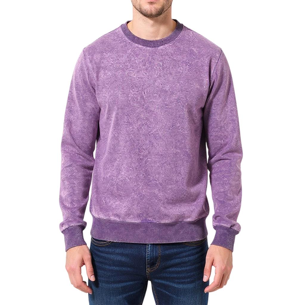 Men's  And  Women's  Trend  Loose  Retro  Wash With Water  Aging  Big News  Round Neck  Hoodie