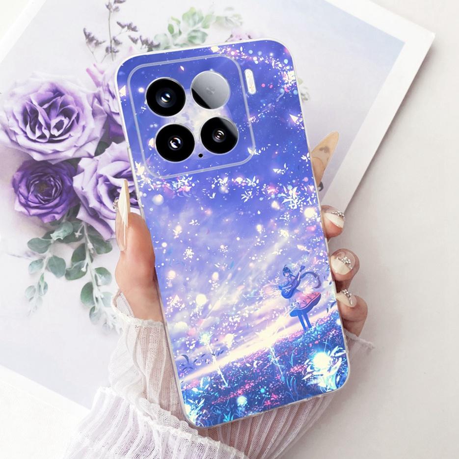 For Xiaomi Mi 15 Pro 5G Case Luxury Butterfly Painted Cover Soft Silicone Phone Case For Xiaomi 15 Pro Mi15 Pro 5G Fundas Bumper