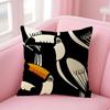 Toucan Fashion Cushion Cover Natural Linen Pillow Case DoubleSided Print Decorative Sofa Pillowcase Home Decor Gift