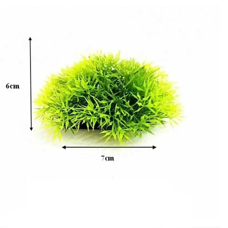 1PCS Aquarium Decoration 3 Colors Artificial Aquatic Plastic Plants Aquarium Grass Fish Tank Ornament Decor Home Supplies