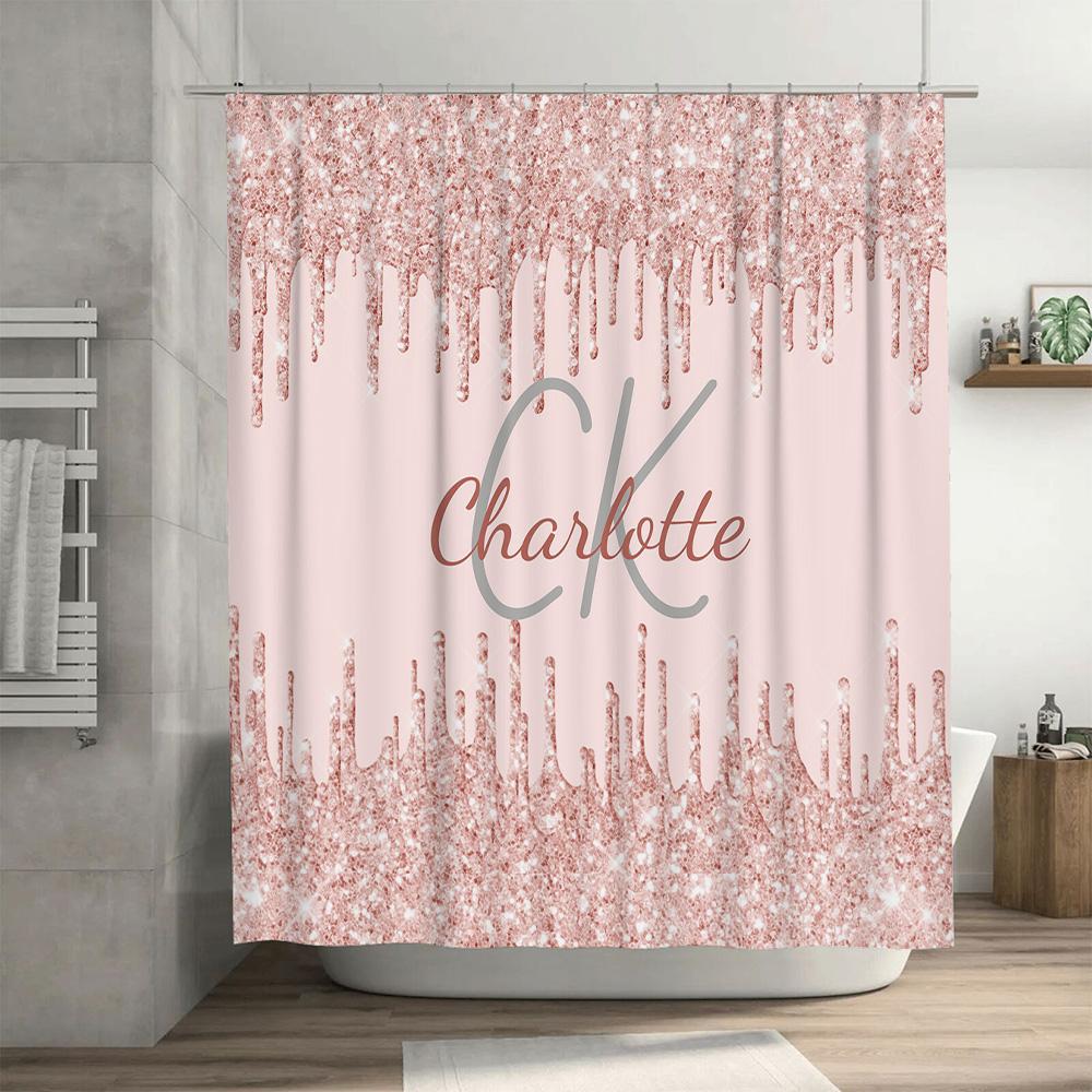 Smiling Red Toothbrush Shower Curtain for Bathroom Decor Happy Home Decor Waterproof Printed Bath Mats 72 x 84 Inches White