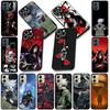 Phone Cover for Xiaomi Poco C75 C65 C71 C85 X7 X6 X5 F7 F8 Ultra F6 Pro Casing Flexible Case Kakashi Narutos Itachi Uchiha