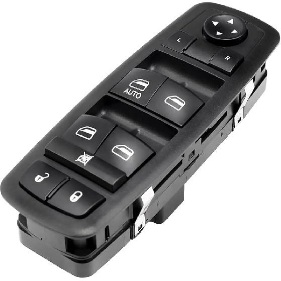 Power Window Switch Compatible With 2015- Jeep Cherokee,2015-2017 Chrysler 200,2011- Chrysler 300,2011- Dodge Charger,2016-2018 Ram