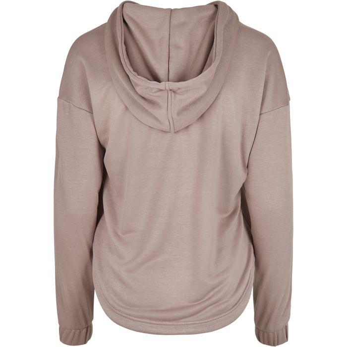 Sweatshirt à capuche - Urban Classics - Modal Terry - Duskrose - Grandes tailles - Femme