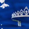 Alloy Rhinestone Birthday Crown Comb Bridal Wedding Party Hair Accessories Children's Performance Rhinestone Headband Crown