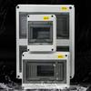 5/8 Way Waterproof Electric Box IP65 Rating PC Plastic Enclosure with Terminal & DIN Rail HT Series for Outdoor Yard Wiring