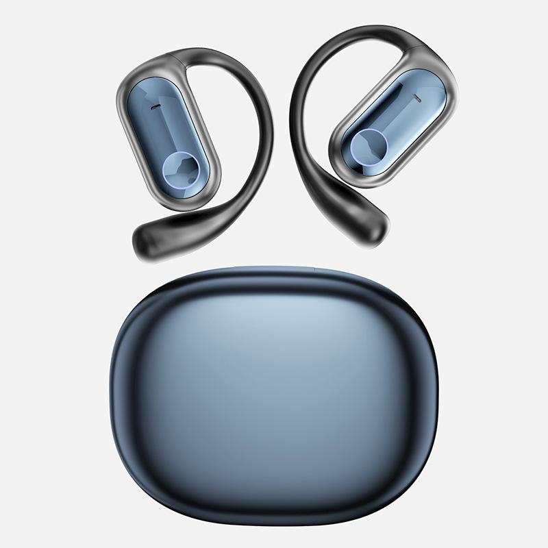 

Справді бездротові Bluetooth-навушники відкритого типу 5.4 TWS – 360° об ємний звук, комфорт на весь день, спортивна посадка, чисті дзвінки з ENC