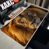 King Of Beasts Lion Mouse Pad xxxl Gamer Large Mouse Mat Natural inertial navigation system Rubber Desk Rug PC Desk Mats Design