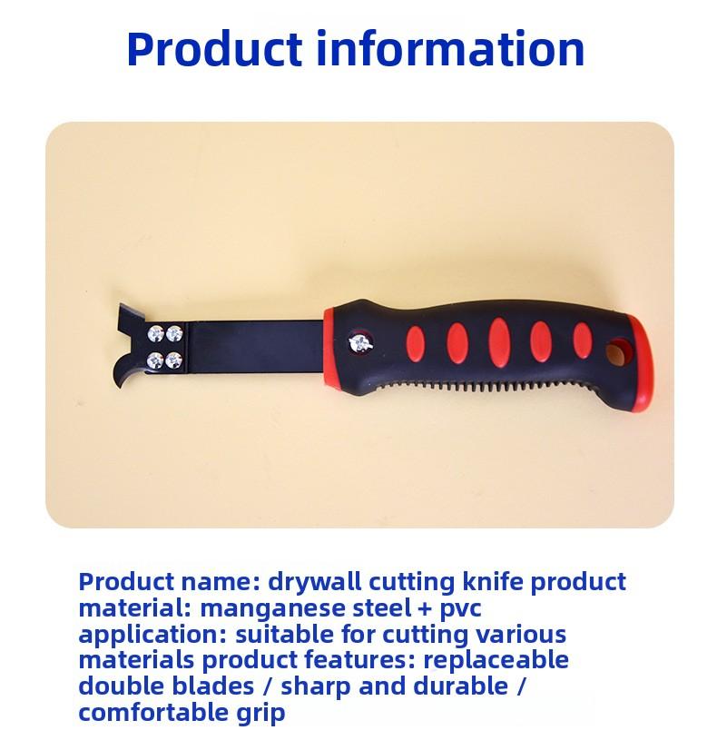 Calcium silicate board knife, gypsum board ceiling cutting tool, woodworking manual decoration dust-free art knife