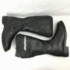 Frey Daytona German Made Vintage Leather Motorcycle Boots Black Size 38 / 24.0cm Back Zip(USED)
