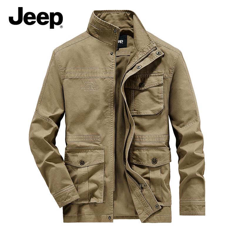 Jeep Men's Autumn/Winter Outdoor Casual Workwear Jacket
