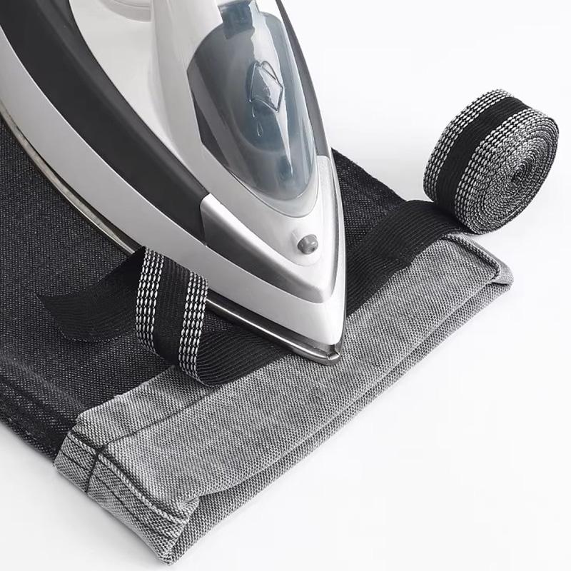 20M DIY Self-Adhesive Fabric Pants Edge Shorten Mouth Paste Iron-on Hem Tape Fabric Fusing Hemming Tape Ironing Sewing Tools