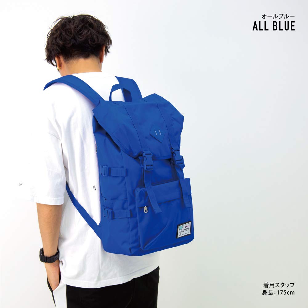 Aventura Women's Nylon Mountain Backpack NM-1526, All Blue