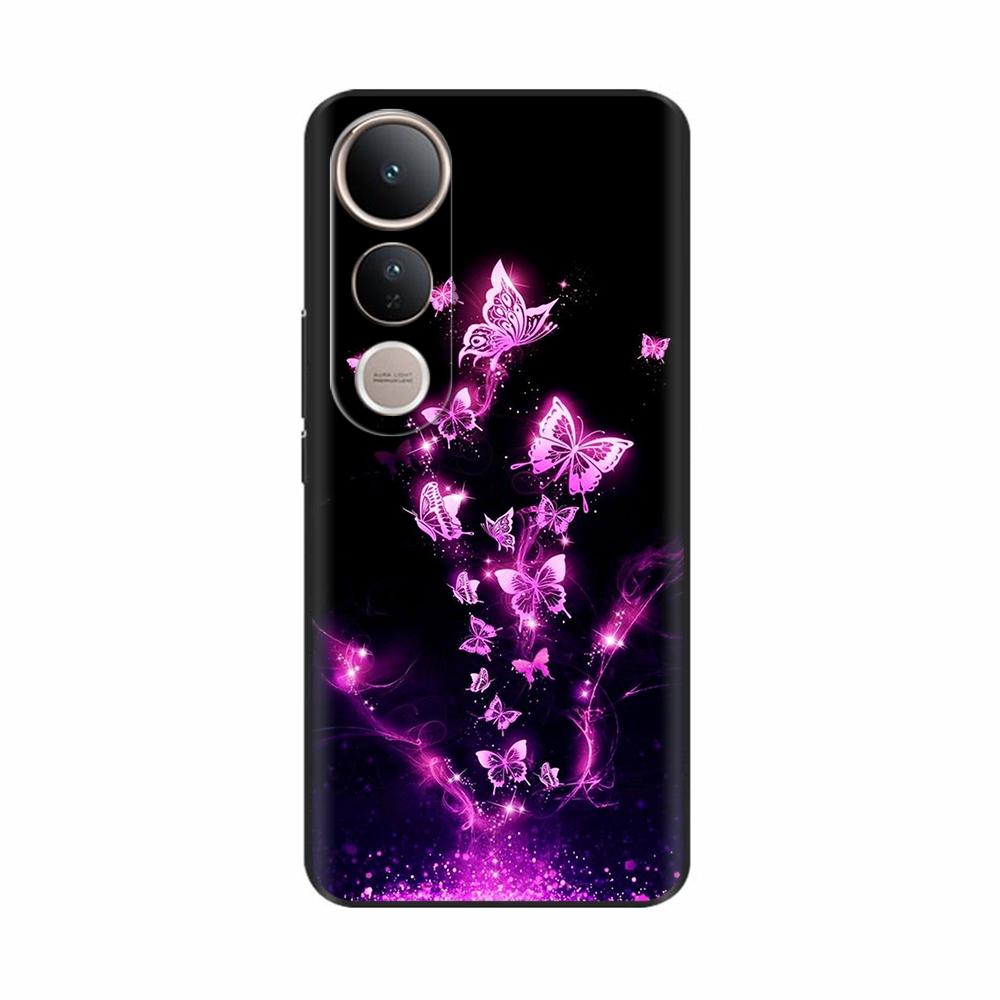 For Vivo V50 Lite Case Cute Cartoon Painted Phone Case For vivo V50 Lite 4G 5G Protection Shockproof Shell Back Cover Protection