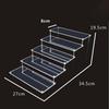 Acrylic Display Rack, Tiered Holder Riser Tier Holder, for Desktop