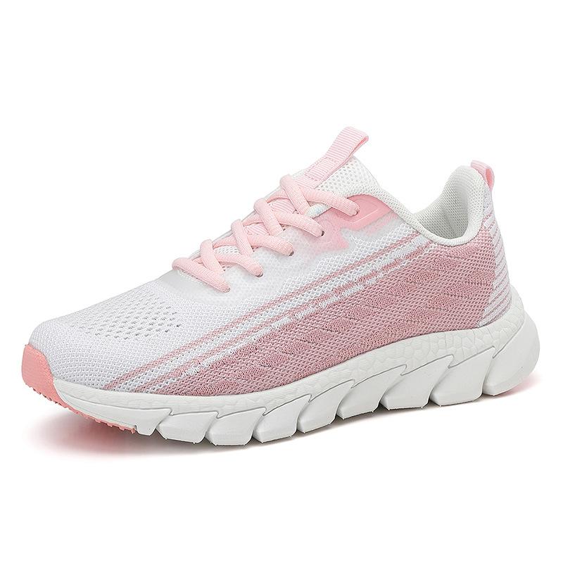 Brand Sports Shoes Women's 2025 New Spring Net Shoes Women's Shoes Spring and Summer Breathable Mesh Ultra-lightweight Soft-soled Running Shoes