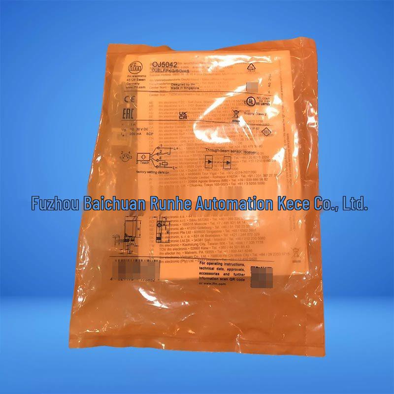 ifm OJ5042 O4P500 Рефлекторный фотоэлектрический датчик - Простая установка, Абсолютно новый OJ5042