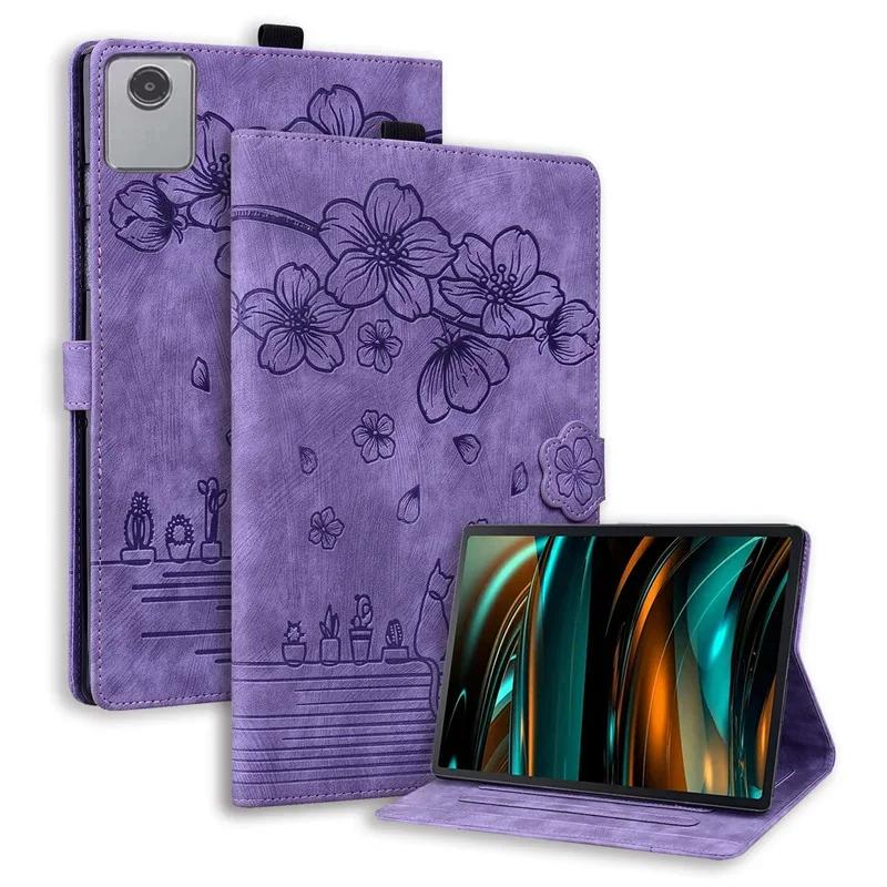 For Lenovo Xiaoxin Pad 2024 Case Tb330fu Tb331fc Luxury Leather Wallet Tablet Coque for Xiaoxin Pad 2024 Lenovo Tab M11 Case 11"