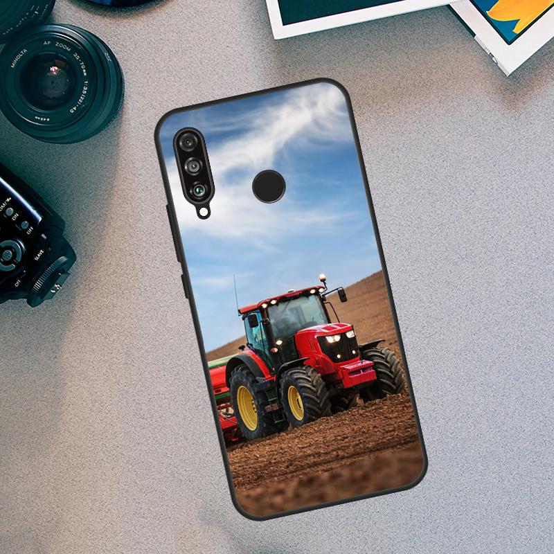 Farm Vehicle Tractor For Huawei Nova 12i 12s 11i 7i 8i Y73 Y70 Y90 Y60 Y72 Y61 Y91 9 10 SE P40 Lite P30 Pro Case