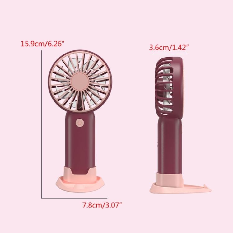 Rechargeable Handheld Fan Quiet Operation, Suitable for Women Everywhere