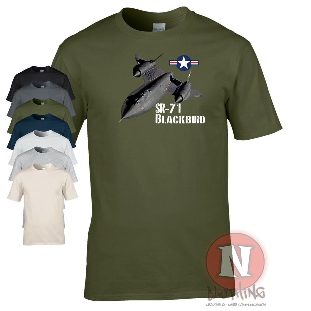 Sr-71 Mirlo Camiseta Ee. Uu. Luchador Aeronave Americano Guerra Jet Avión USAF