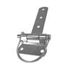 1set D-Type Removable Steel Hinges Rust-Resistant For Industrial Agricultural Automotive Accessories Easy Installation