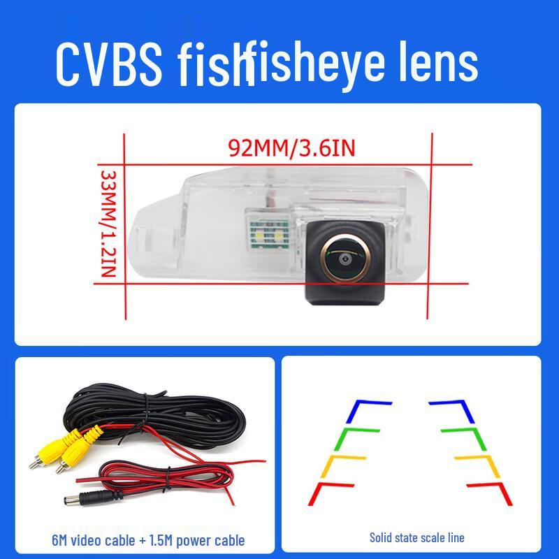 OLOEY Starlight Night Vision Car Rear View Camera
