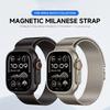 Milanese Loop Metal Strap for Apple Watch Band 49 46  45 44 42mm Stainless Steel Bracelet for IWatch Series Ultra 10 9 8 7 6 5 4