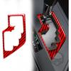 For Toyota RAV4 2013-2018 Accessories Window Switch Panel Red | Real Carbon Fiber, for Toyota RAV4 2013 2014 2015 2016 2017 2018, Interior Trim