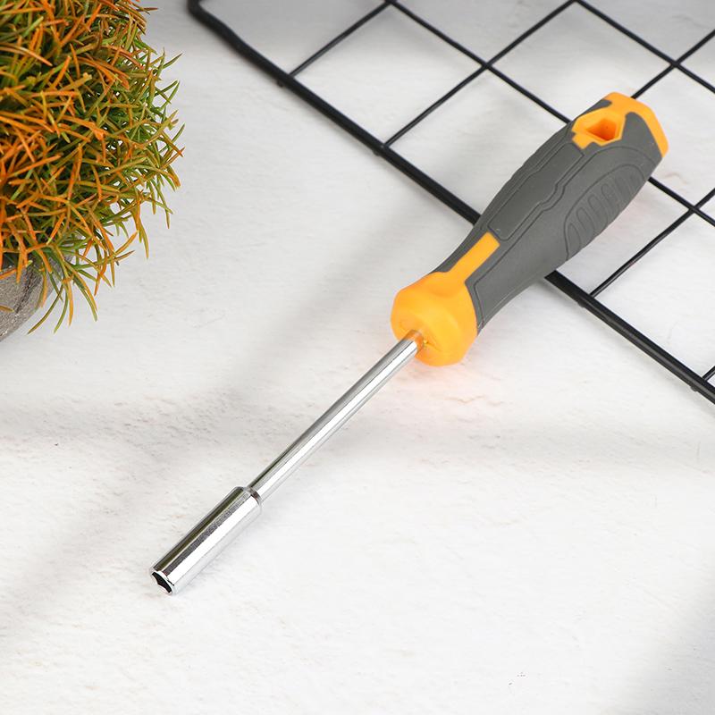 6.3Mm Hex Adapter Screwdriver Handle Magnetic Head Screwdriver Bit Holder Multifunctional Magnetic Bit