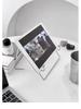Sleek Metal Desktop Reading Stand - Portable Book Rack
