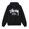 STUS American Street City Limited Letter Print Hoodie Loose Fit Winter Sweatshirt Men Women