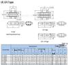 THK Double Roller Slider LR3275Z Machine Tool Guide Block LRB4095 LRB50130