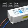 Qoltec Zasilacz impulsowy LED IP67 | 100W | 12V | 8.3A | Wodoodporny | Biały