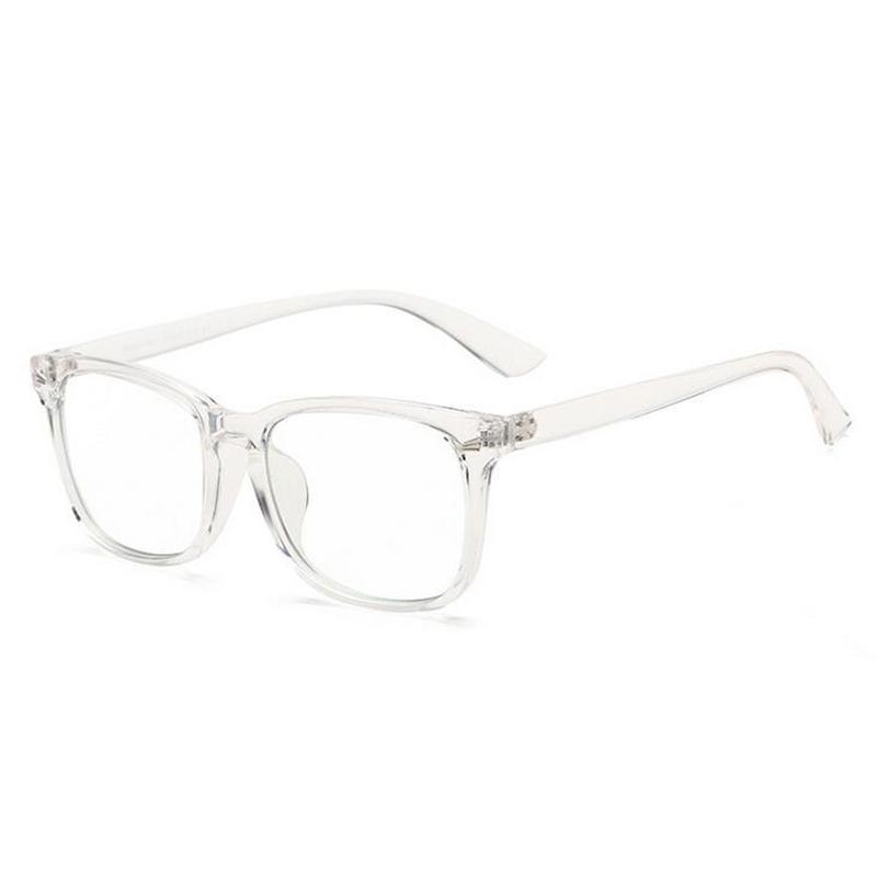 

Rice Nails Anti-blue Light Square DigitalScreen Glasses Womens Men Short-sight Eyewear PC Prescription Eyeglasses 0 -0.5 -0.75 To -6.0 0