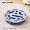 Фетровая игрушка-головоломка для кошки, интерактивная спортивная игрушка для котенка, фетровая коробка-головоломка с колокольчиком и мячом, когтеточка, игрушка для развлечений