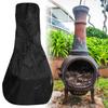 Oxford Cloth Outdoor Chiminea Cover Dust-proof Heating Stove Tent Durable Fireplace Cover  Travel